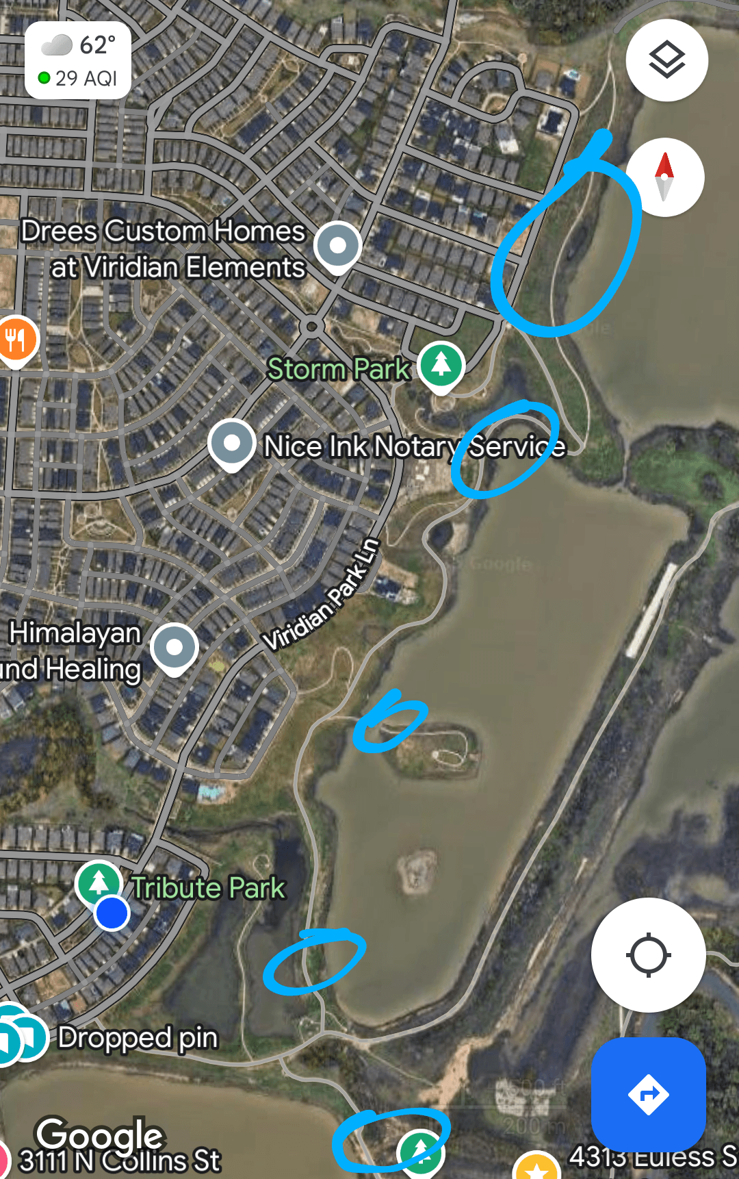 Closed Trails in Viridian Flooding